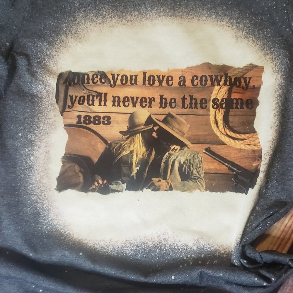 Bleached t-shirt